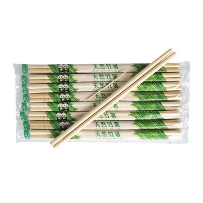 Toplu Tek Kullanımlık Çubuklar Doğal Bambu Yuvarlak Çubuklar 20cm