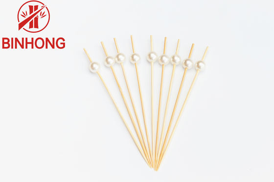Özelleştirilebilir 0.065kg 12CM Ahşap Yemek Şişleri