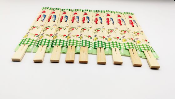 Restoran için Hijyenik Bambu Tek Kullanımlık Çubuk 240mm