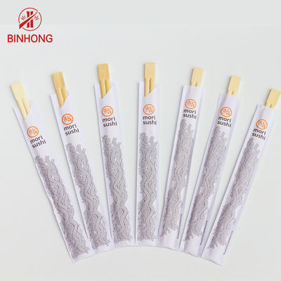 Tek Kullanımlık Doğal Bambu Çubuklar 20、21、23、24cm，yarım kağıt sarma