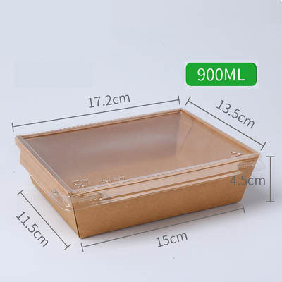 Buğday Samanı Elyaf 500ml 900ml 1600ml Gıda Ambalajı için Tek Kullanımlık Öğle Yemeği Kutusu