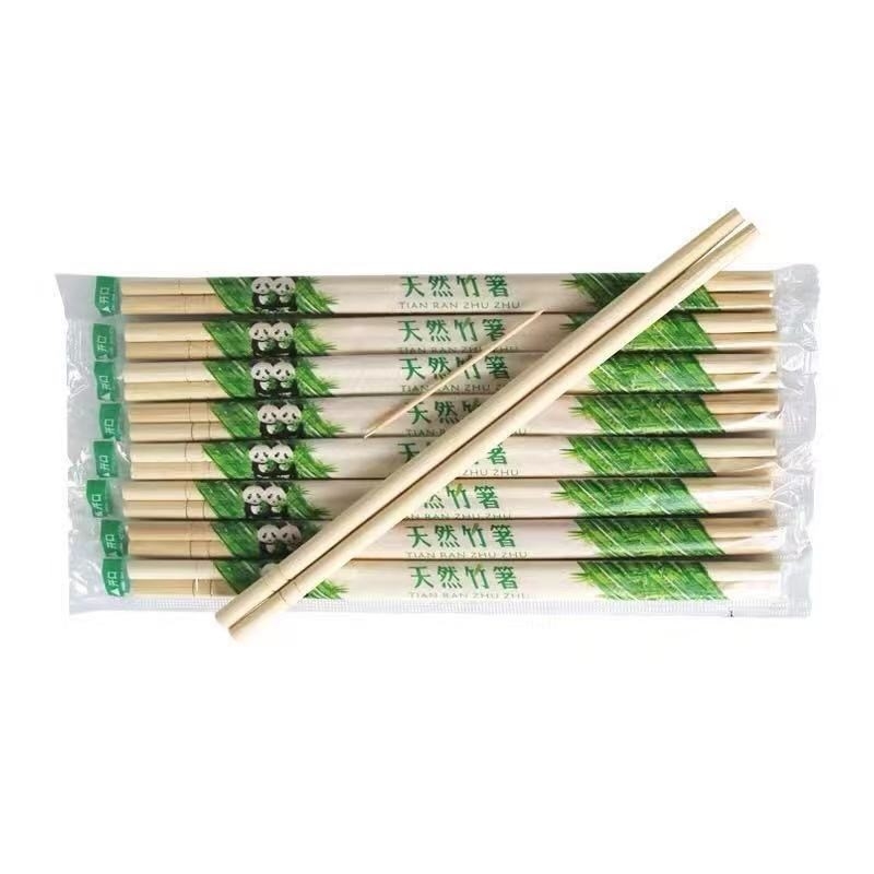 Toplu Tek Kullanımlık Çubuklar Doğal Bambu Yuvarlak Çubuklar 20cm