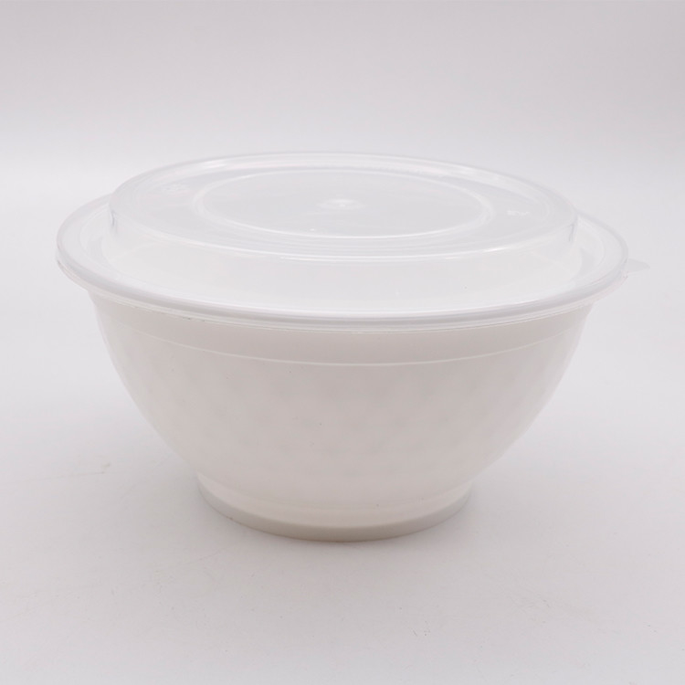 Tek Kullanımlık PP Plastik Paket Servis Erişte Kasesi Paketleme Öğle Yemeği Kasesi 36oz 42oz 50oz