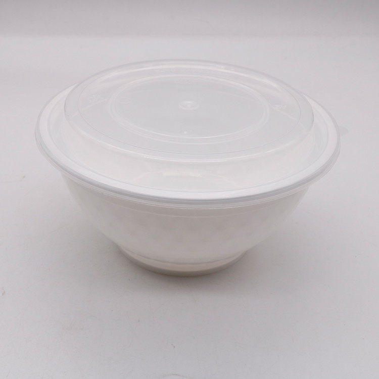 1050ml Büyük Kapasiteli Tek Kullanımlık Plastik Pp Ambalaj Kasesi 1 Alıcı