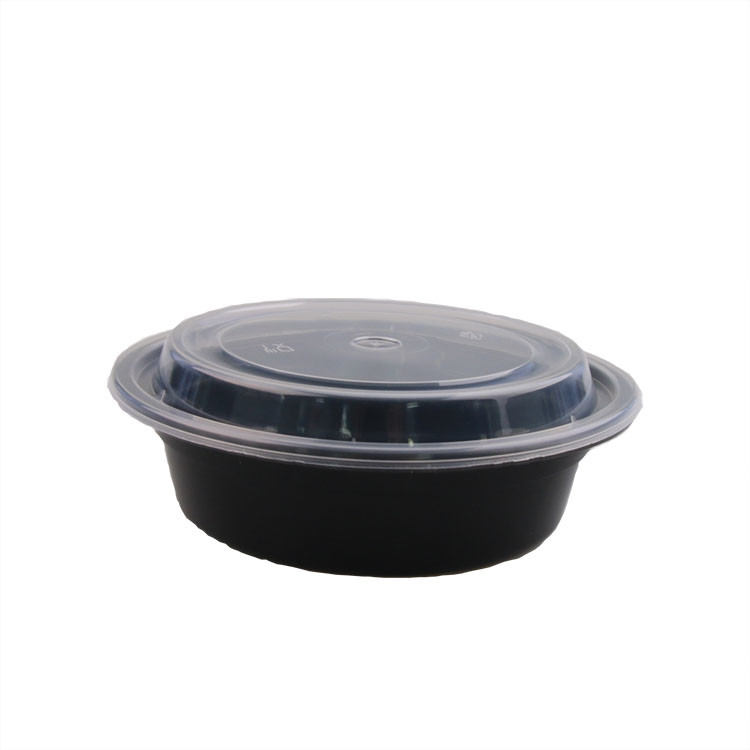 Çevre Dostu Bento Plastik Kapaklı Tek Kullanımlık Take Away Kutusu