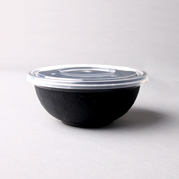 Çevre Dostu Tek Kullanımlık Plastik Gıda Saklama Kabı Kapaklı Bento Kutusu