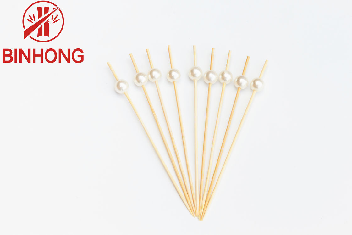 Özelleştirilebilir 0.065kg 12CM Ahşap Yemek Şişleri