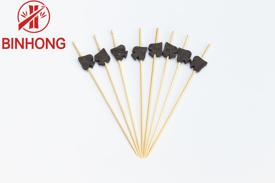 Doğal Çevre Dostu 9cm Bambu Şiş Çubukları