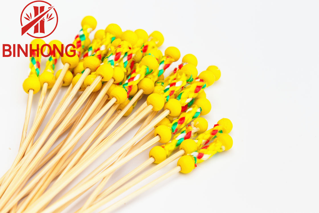 Meze İçecekler İçin Parti Dekorasyonu 8cm Bambu Yemek Çubukları