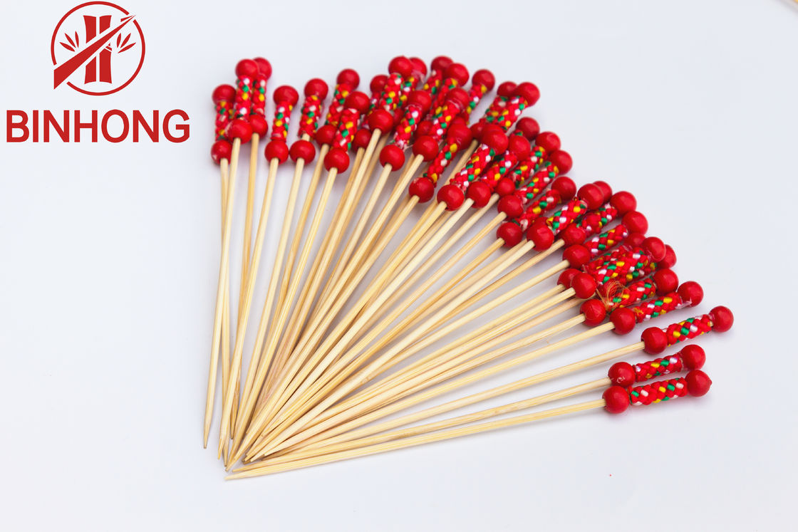 Meze İçecekler İçin Parti Dekorasyonu 8cm Bambu Yemek Çubukları