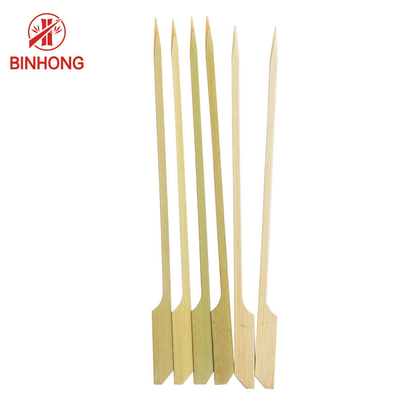 Çevre Dostu Tek Kullanımlık 3mm Mao Bambu Barbekü Çubukları