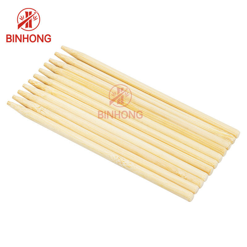 Yuvarlak A Sınıfı Kalınlık 2.5mm Barbekü Bambu Şişleri
