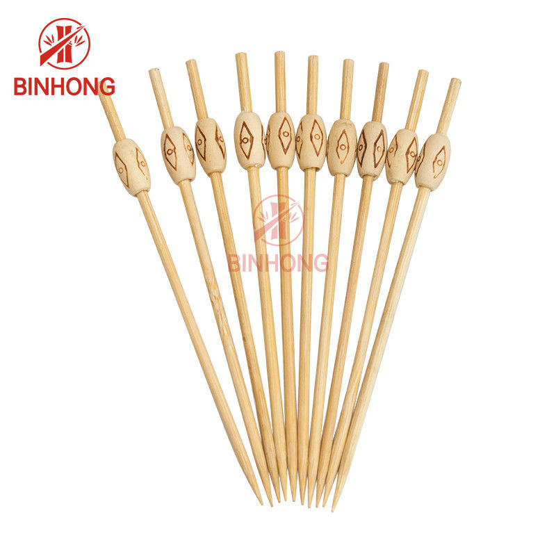 Meyve İçin Özelleştirilmiş 2.5mm Boncuklu Kürdan