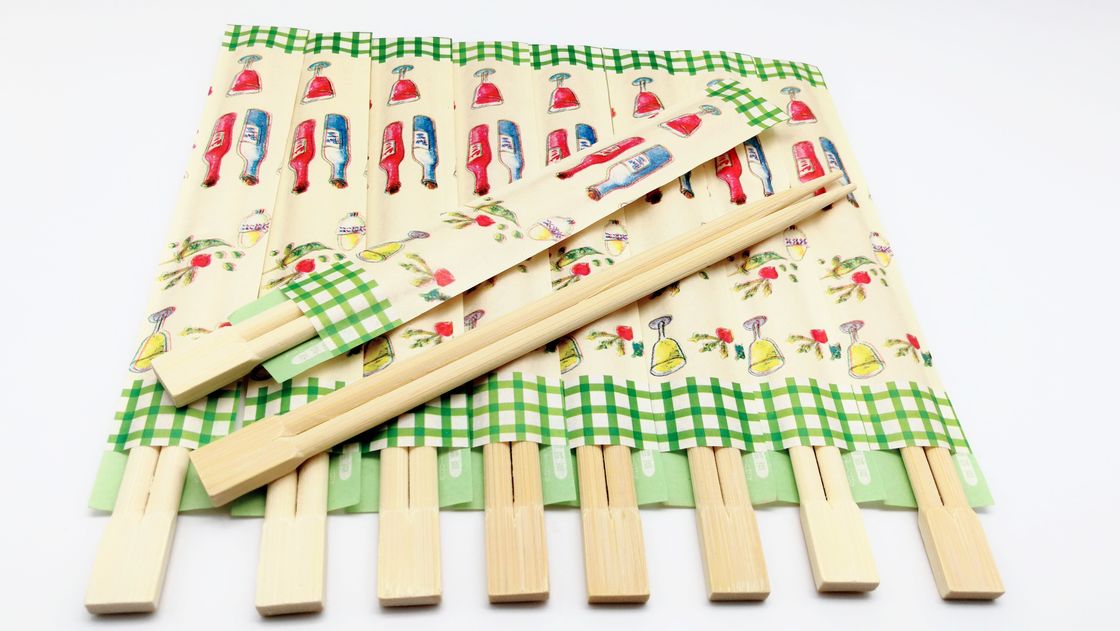 Restoran için Hijyenik Bambu Tek Kullanımlık Çubuk 240mm