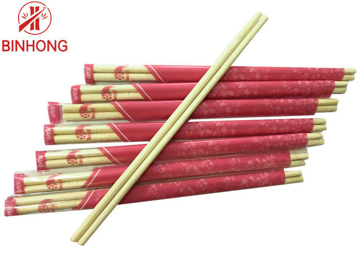 Ayrı Ayrı Bir Sınıf Yuvarlak Tek Kullanımlık Bambu Çubuklarını Paketleyin