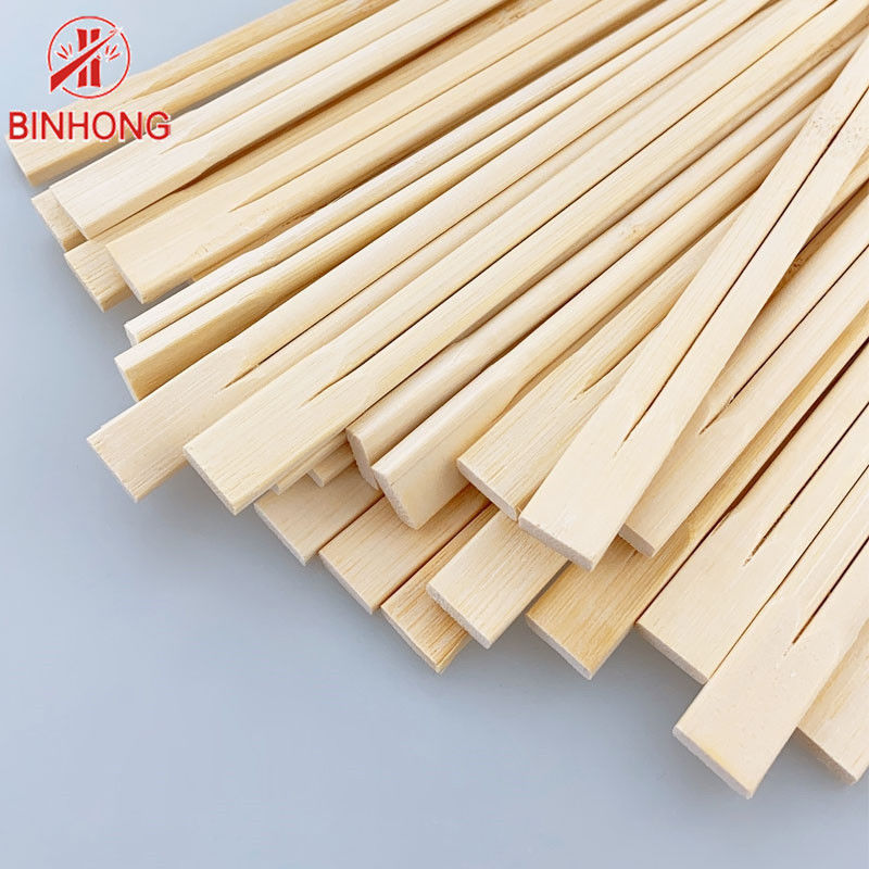 Sonbahar kağıdı sarılmış 23CM TENSOGE / TWINS Dispossiable Bamboo Chopsticks