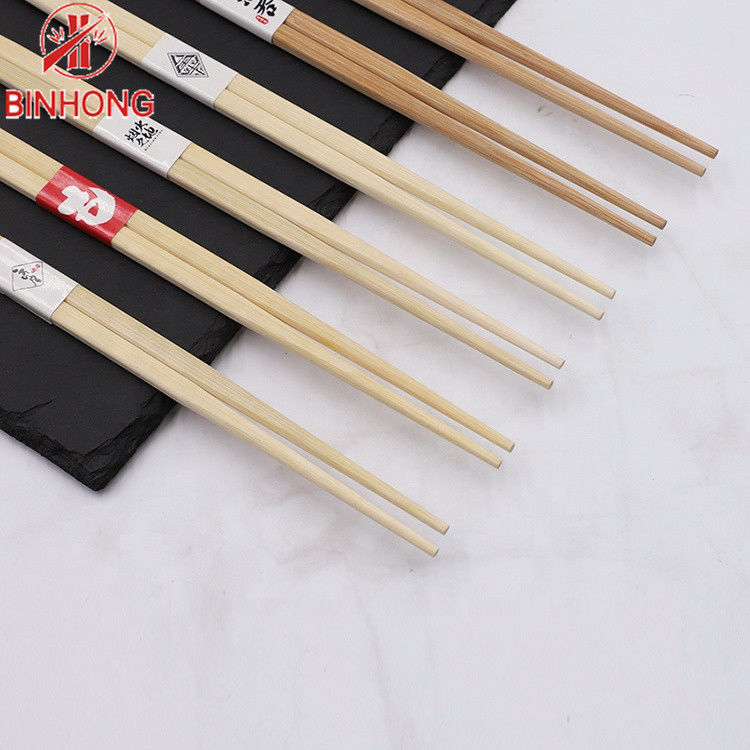 Çevre Dostu% 100 Doğa 21cm Tek Kullanımlık Bambu Çubuklarını