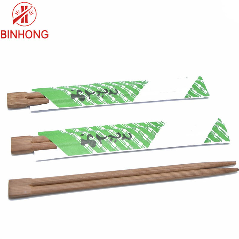 Kömürleşmiş ISO9001 24cm Bambu Yemek Çubukları Restoranı