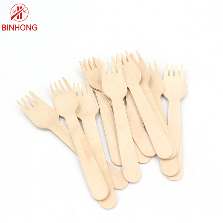 Biyobozunur Birchwood 14cm Tek Kullanımlık Ahşap Kaşıklık