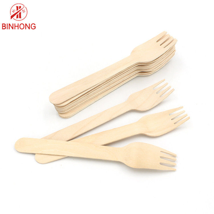 Biyobozunur Birchwood 14cm Tek Kullanımlık Ahşap Kaşıklık