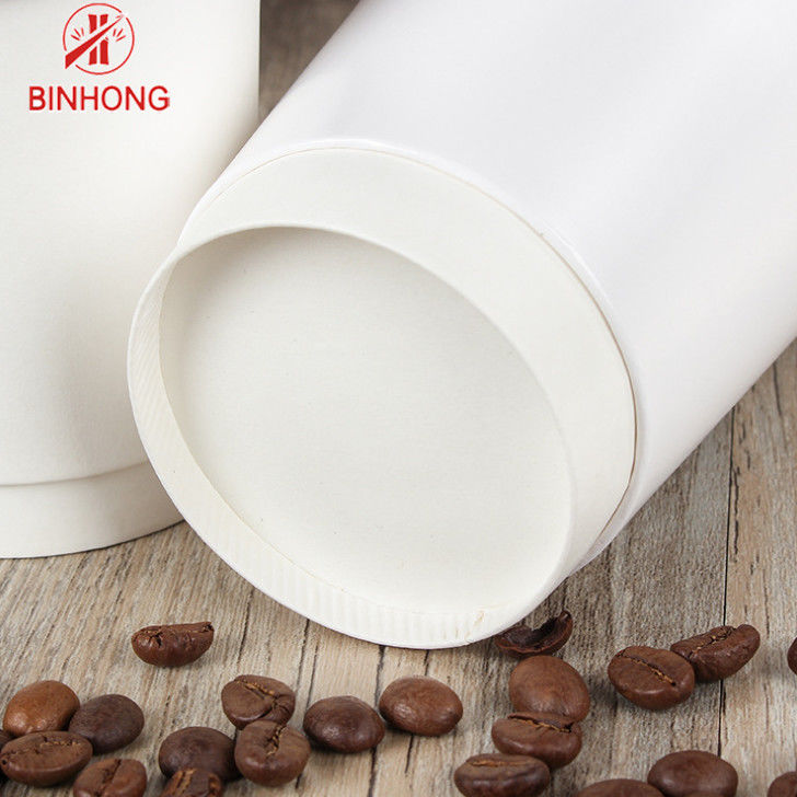 Özel Logo Baskılı Renkli 8 Oz Tek Kullanımlık Kağıt Bardak Kapları