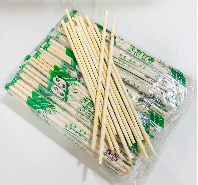 Otel için SGS 23cm Tek Kullanımlık Bambu Çubuklarını