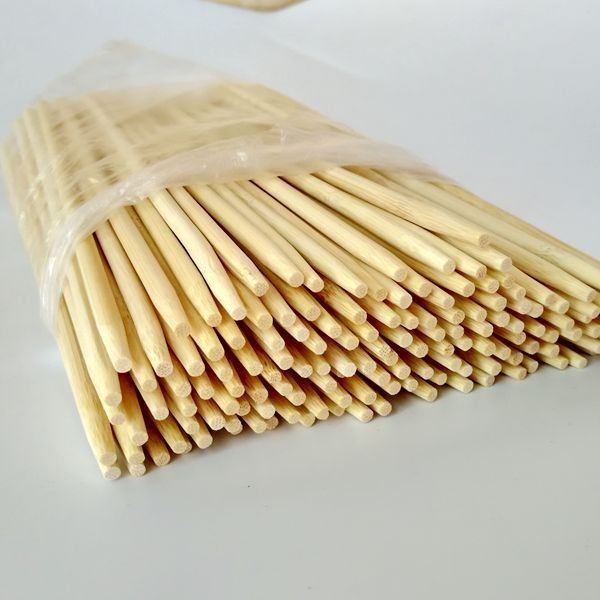 Özel Logo Tensoge Bambu Chopstick Tek Kullanımlık Bireysel Sarılmış Paketlenmiş 23Cm