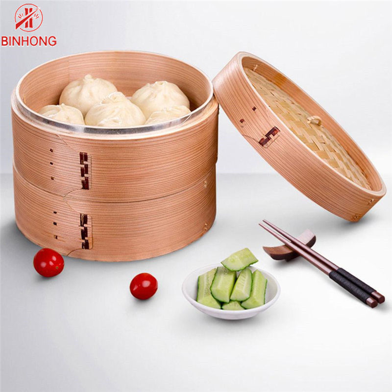 41cm Bambu Buharlı Pişirici Sepet