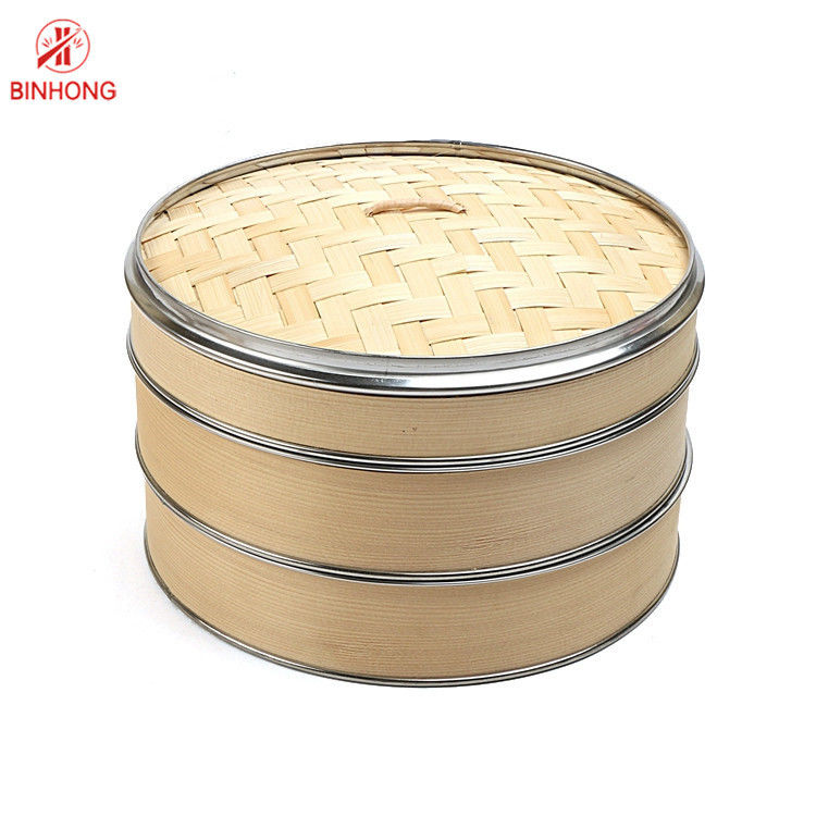 41cm Bambu Buharlı Pişirici Sepet