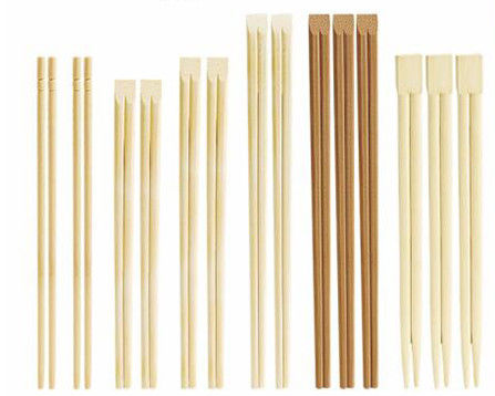 Sürdürülebilir Moso Bambu 4.8 * 22.5cm Tek Kullanımlık Çubuklar Toplu