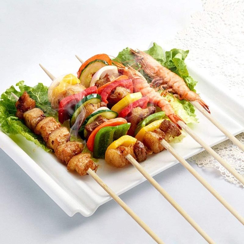 Mao Bamboo Sharp Point 30cm Düz Kebap Şişleri