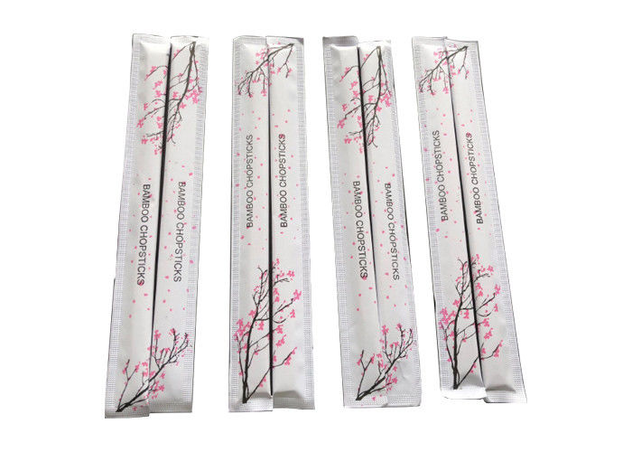 Sonbahar kağıdı sarılmış 23CM TENSOGE / TWINS Dispossiable Bamboo Chopsticks