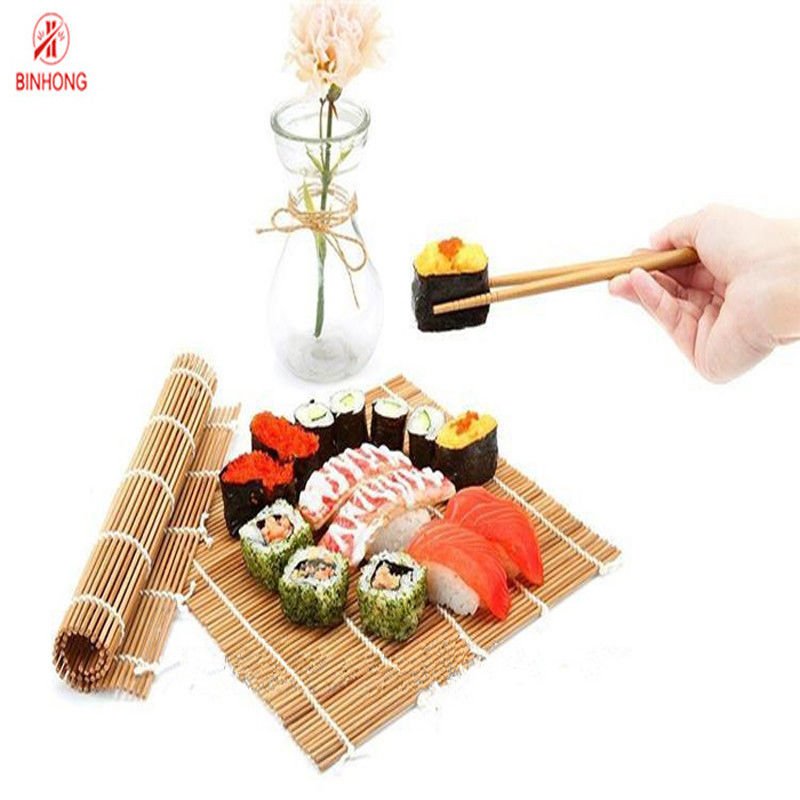 Ev İçin Çift Sivri 27cm * 27cm Sushi Rolling Mat