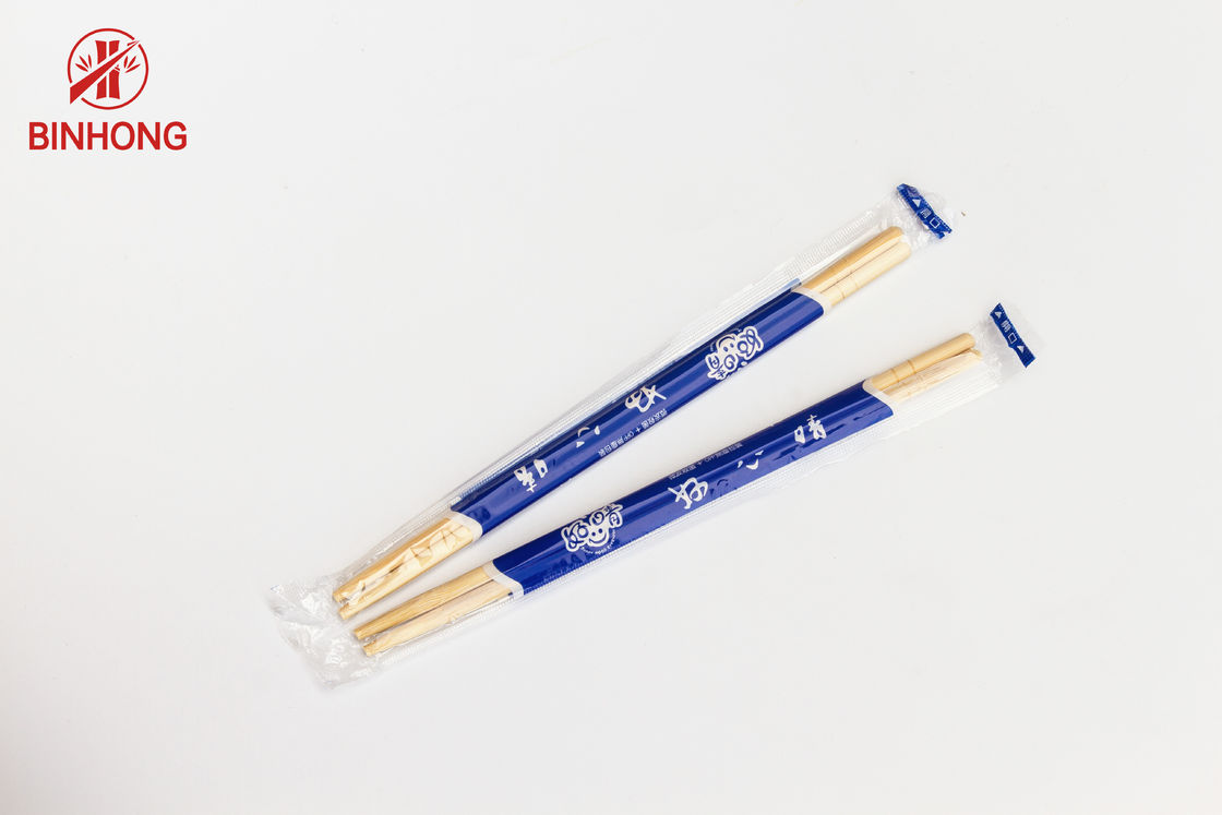 Yuvarlak Tek Kullanımlık 4.5mm × 20cm Yuvarlak Bambu Yemek Çubukları