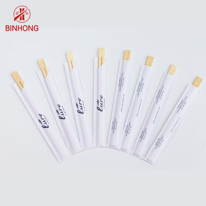 Yarım Kağıt Sarılmış 24CM TENSOGE Tek Kullanımlık Bambu Çubuklar