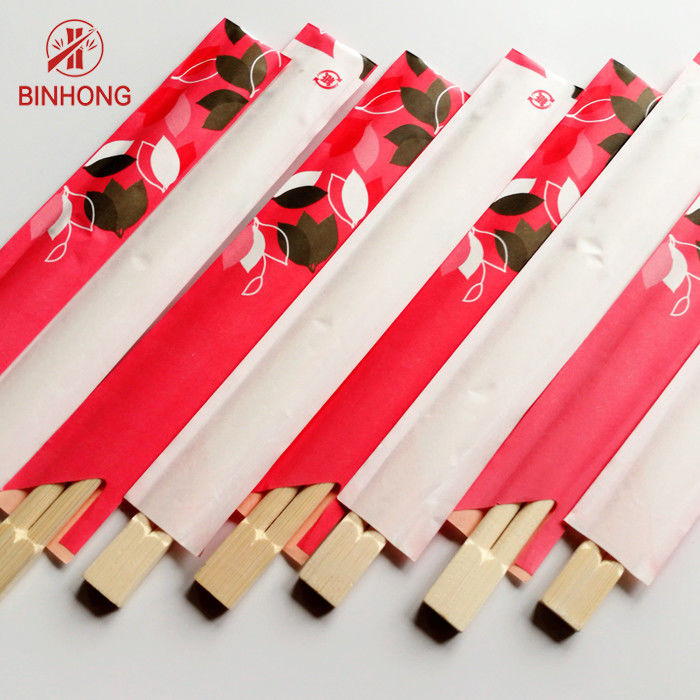 Doğal Bambu İkizler Suşi Çubuklarını Tek Kullanımlık