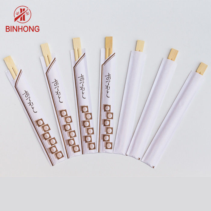 Kalınlık 4.8mm Sıhhi Tek Kullanımlık Japon Bambu Çubuklarını