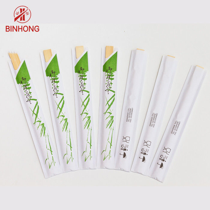 Kalınlık 4.8mm Sıhhi Tek Kullanımlık Japon Bambu Çubuklarını