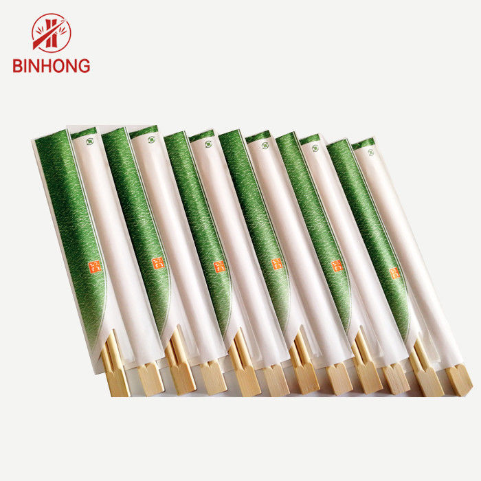 Paket Servisi için OPP sarılmış Tek Kullanımlık Bambu Çubuklarını