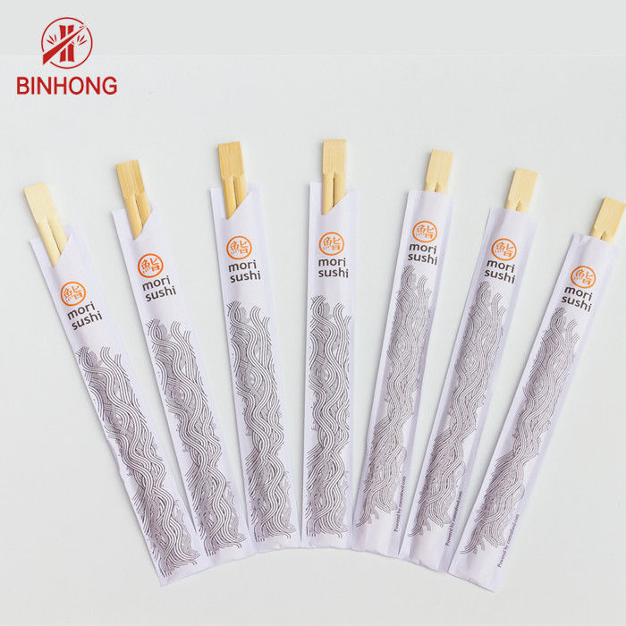 Tek Kullanımlık Doğal Bambu Çubuklar 20、21、23、24cm，yarım kağıt sarma