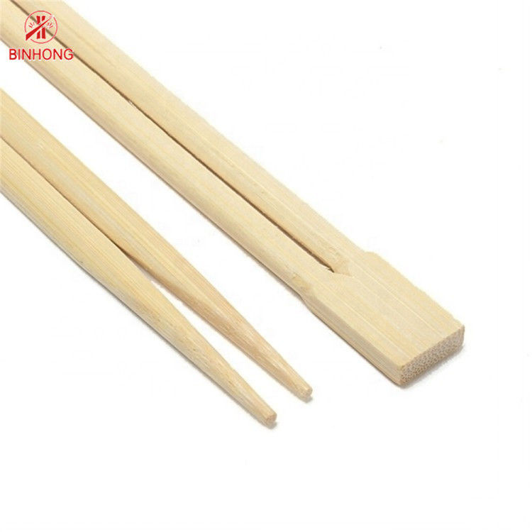 Kağıt Paketli Twins Tensoge Yuvarlak Doğal Bambu Tek Kullanımlık Çubuklar