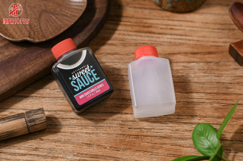 Tek Kullanımlık Gıda Sınıfı PE Soya Sosu Şişesi 6ml 15ml 30ml