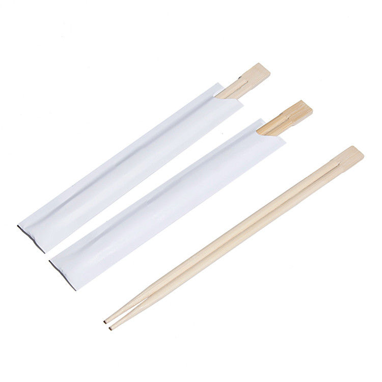 Restoran 23cm Steril Bambu Tek Kullanımlık Yemek Çubukları