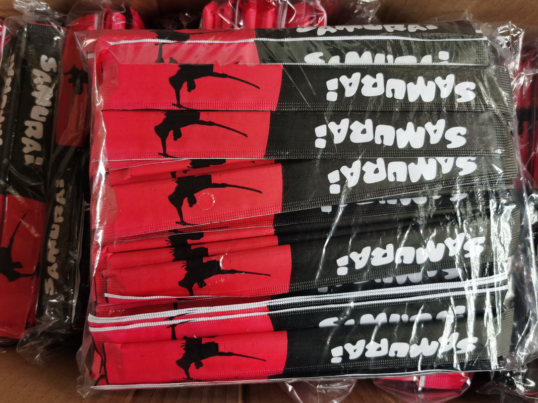 Kağıt Mühür Yuvarlak Bambu Çubuklar Tek Kullanımlık Tam Baskı 21cm 23cm 24cm