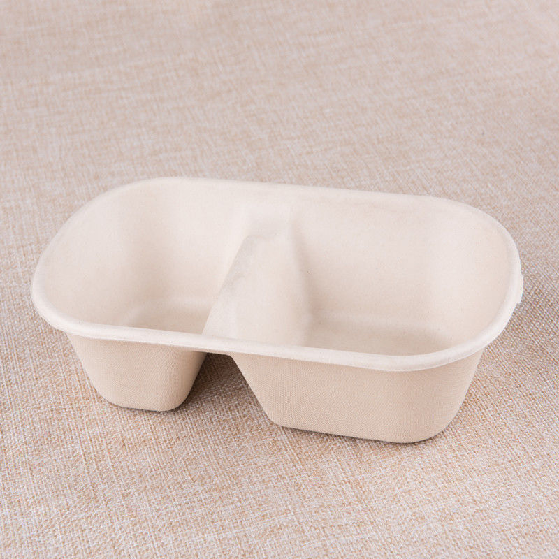 5 Bölmeli Tek Kullanımlık Kağıt Öğle Yemeği Kutusu 500ml 700ml 850ml 1000ml