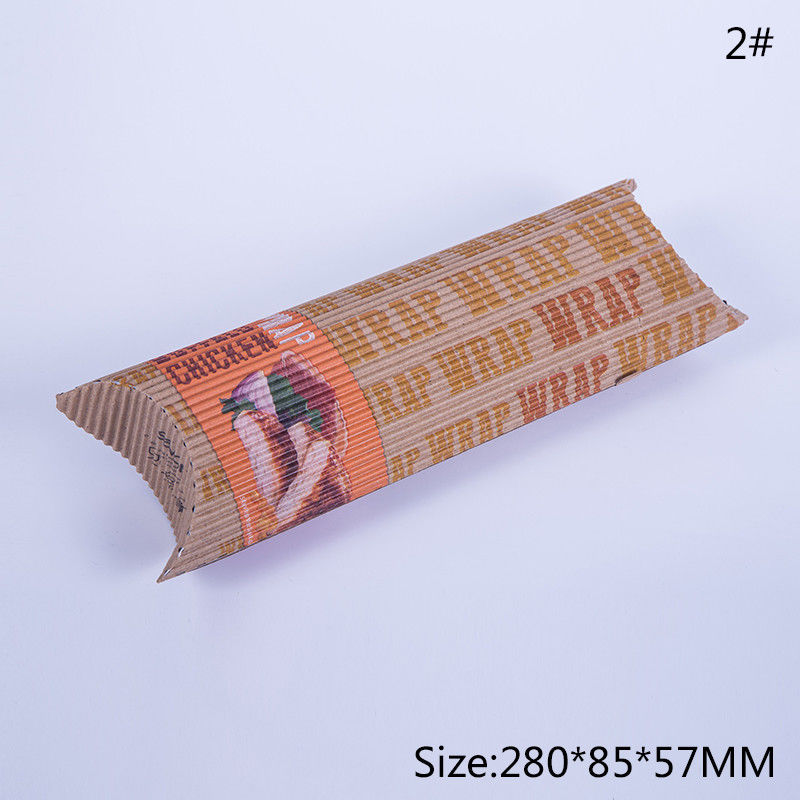 Pencereli Mikrodalgada Kraft Kağıt Tost Ekmeği Paketleme Çantası