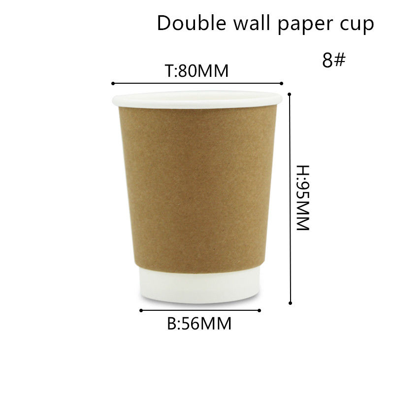 Biyobozunur Sıcak ve Soğuk İçecek Bardakları 8oz 12oz 16oz