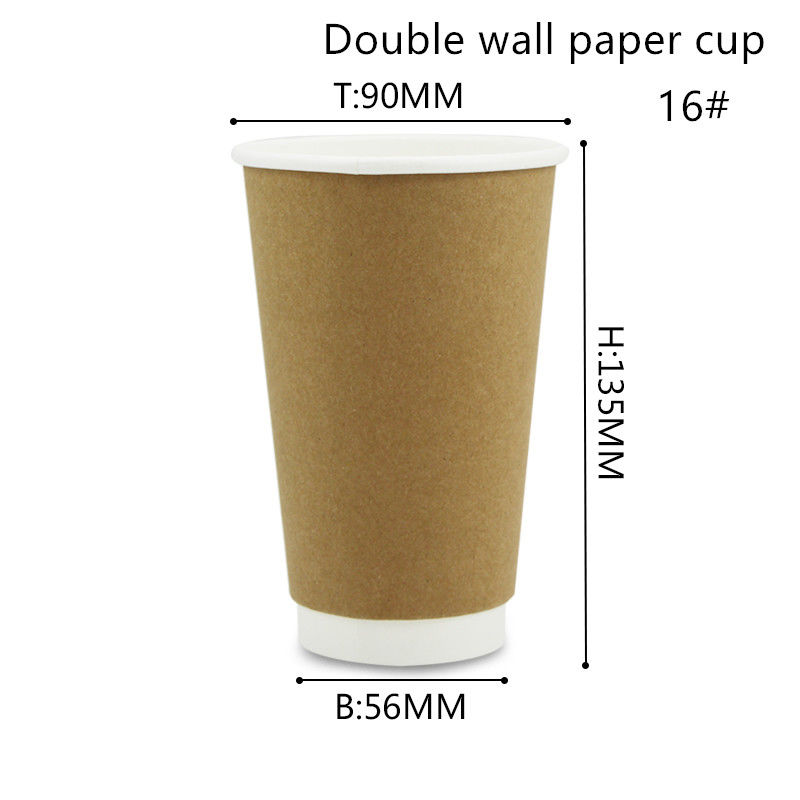 Biyobozunur Sıcak ve Soğuk İçecek Bardakları 8oz 12oz 16oz