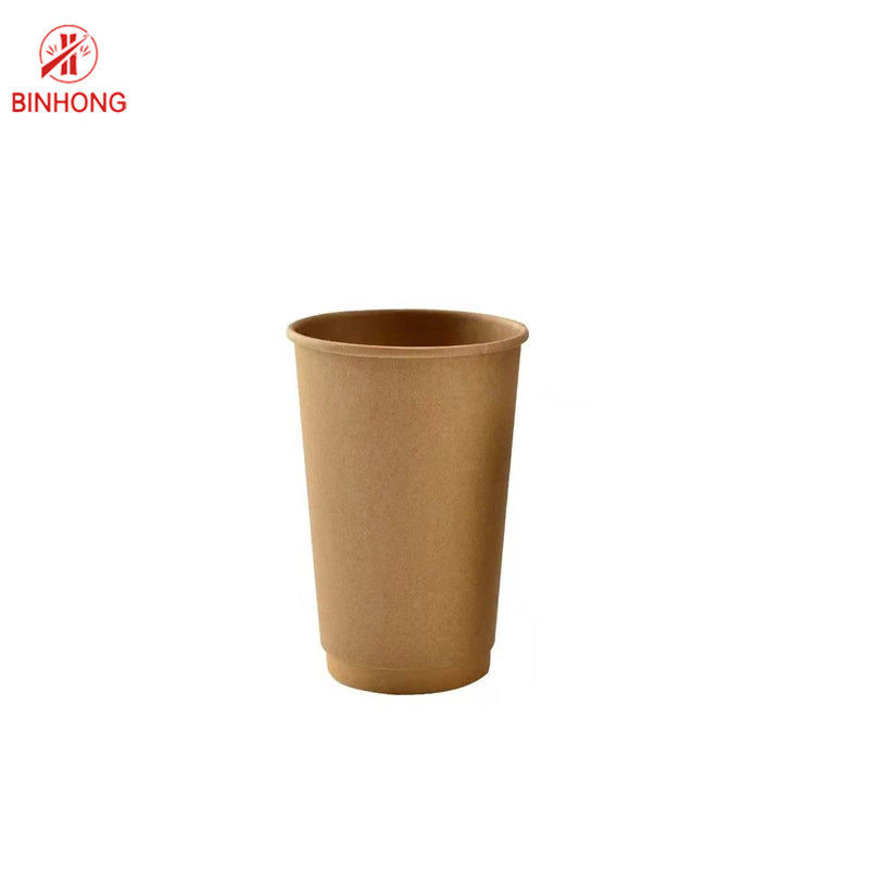 PE Kaplı 300gsm Kraft Kağıt Kahve Fincanları BPA içermez