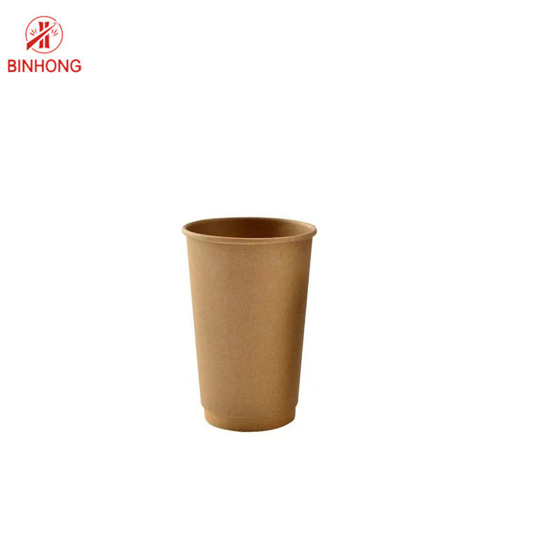 PE Kaplı 300gsm Kraft Kağıt Kahve Fincanları BPA içermez